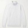 Steady State Cotton-Blend Jersey Half-Zip Sweatshirt Steady State Cotton-Blend Jersey Half-Zip Sweatshirt