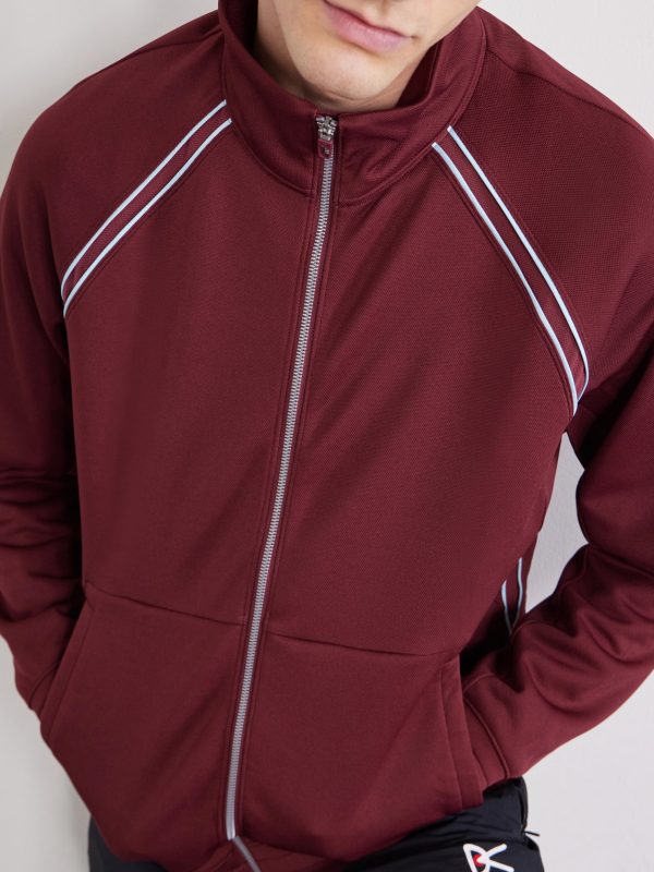 Pace Breaker Piqué Zip-Up Jacket - CU Pace Breaker Piqué Zip-Up Jacket - CU