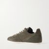 Minimal Suede Sneakers - BK Minimal Suede Sneakers - BK