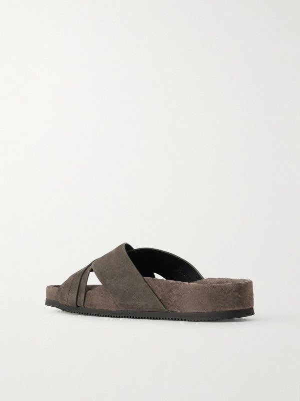 Wicklow Suede Sandals - BK