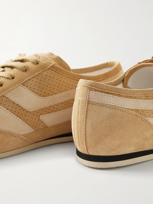 Brook Perforated Suede Sneakers - E2 Brook Perforated Suede Sneakers - E2