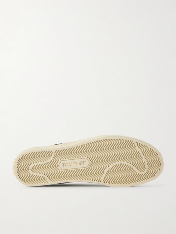 Perforated Suede Slip-On Sneakers - E1 Perforated Suede Slip-On Sneakers - E1
