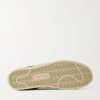 Perforated Suede Slip-On Sneakers - E1