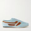 Brook Perforated Suede Sneakers