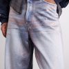 Wide-Leg Glittered Jeans - CU Wide-Leg Glittered Jeans - CU