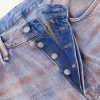 Wide-Leg Glittered Jeans - E1 Wide-Leg Glittered Jeans - E1