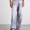 Wide-Leg Glittered Jeans - FR Wide-Leg Glittered Jeans - FR