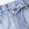 1981 Straight-Leg Trompe L'oeil Organic Jeans - E1
