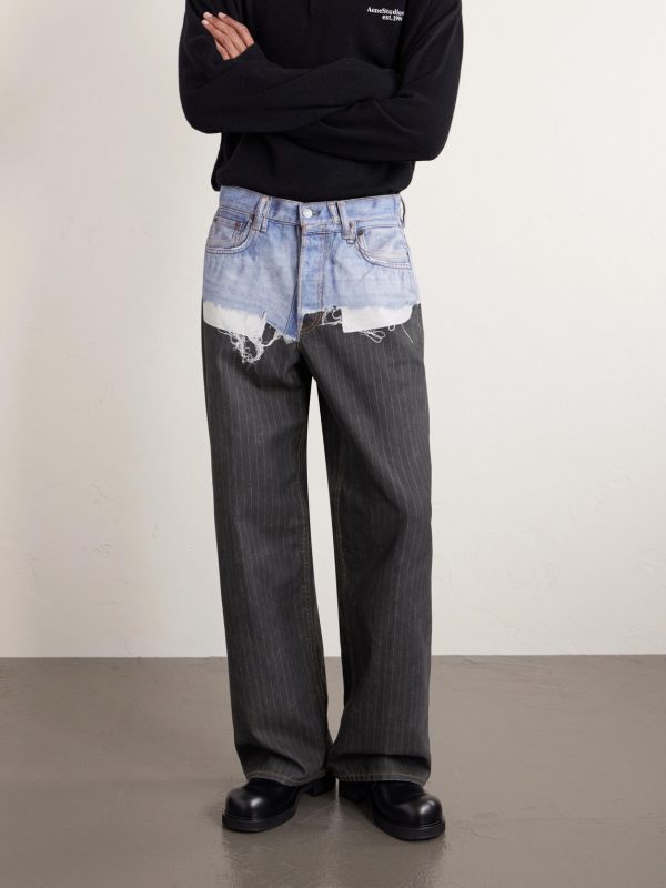 1981 Straight-Leg Trompe L'oeil Organic Jeans - FR