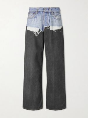 1981 Straight-Leg Trompe L'oeil Organic Jeans 1981 Straight-Leg Trompe L'oeil Organic Jeans