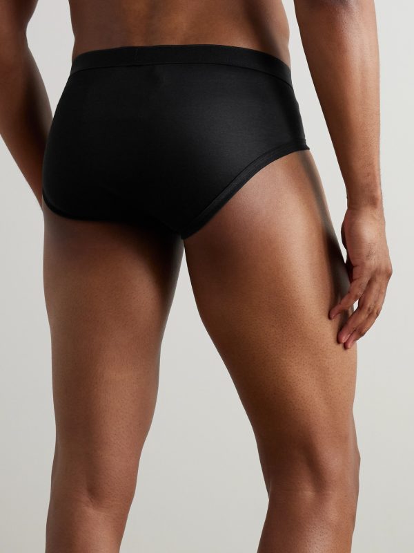 Sea Island Cotton Briefs - BK