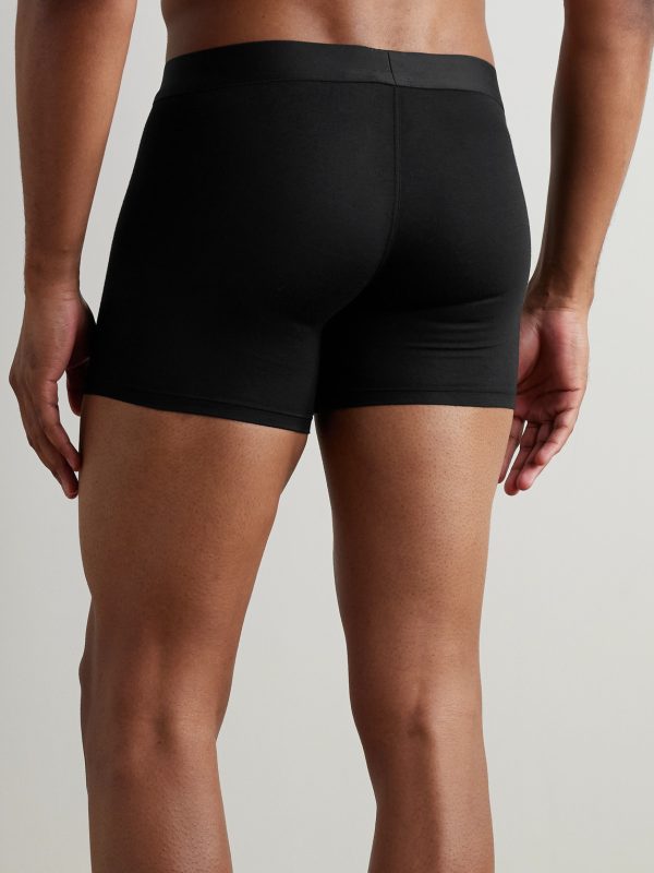Pureness Stretch-Micro Modal Boxer Briefs - BK Pureness Stretch-Micro Modal Boxer Briefs - BK