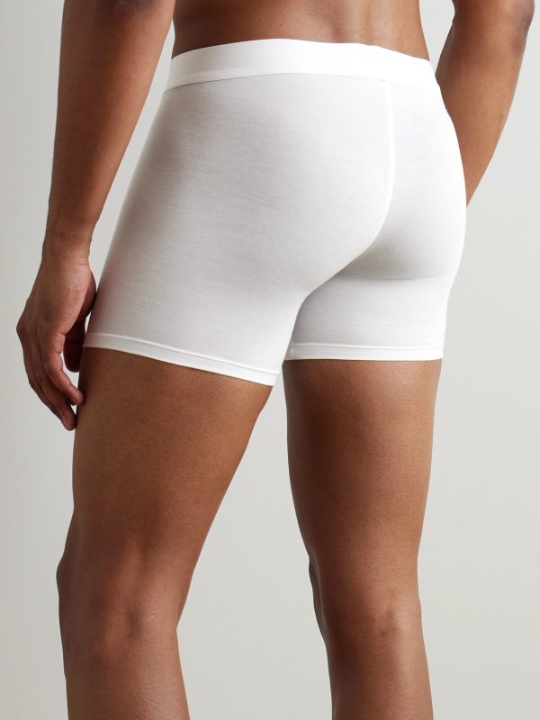 Pureness Stretch-Micro Modal Boxer Briefs - BK
