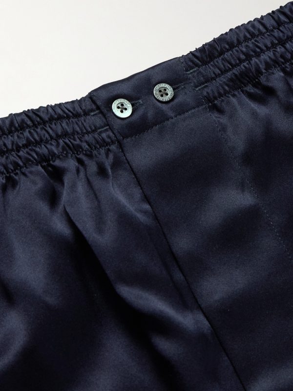 Silk-Satin Boxer Shorts - CU