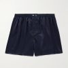 Silk-Satin Boxer Shorts