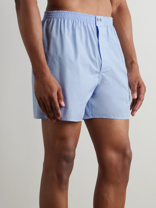 End-On-End Cotton Boxer Shorts - OU End-On-End Cotton Boxer Shorts - OU