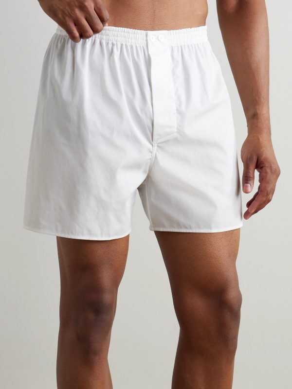 End-On-End Cotton Boxer Shorts - OU End-On-End Cotton Boxer Shorts - OU