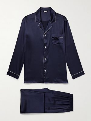 Silk-Satin Pyjama Set