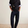 Nox Leather-Trimmed Nylon Belt Bag - FR