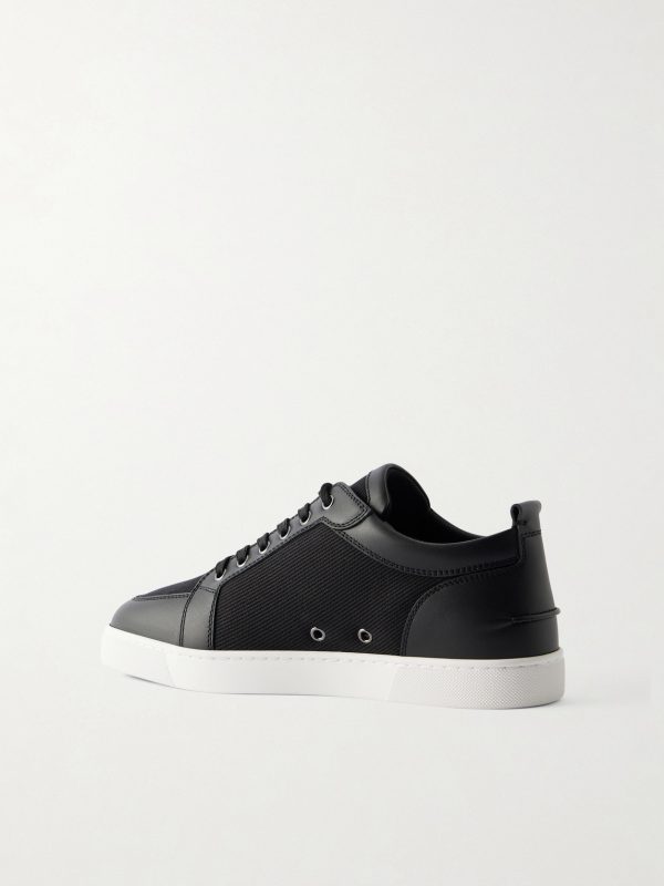 Rantulow Cotton-Twill and Leather Sneakers - BK Rantulow Cotton-Twill and Leather Sneakers - BK