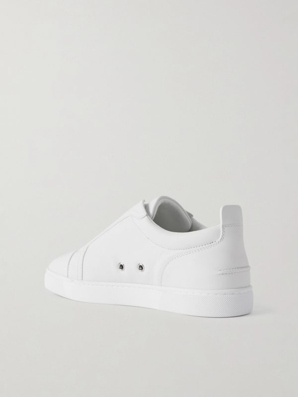 St Louis Leather Slip-On Sneakers - BK St Louis Leather Slip-On Sneakers - BK