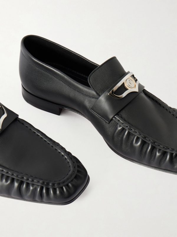 Mocallista Embellished Leather Loafers - CU Mocallista Embellished Leather Loafers - CU