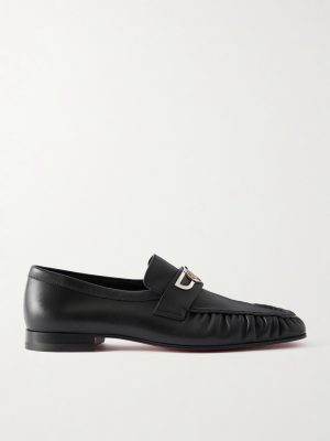 Mocallista Embellished Leather Loafers Mocallista Embellished Leather Loafers