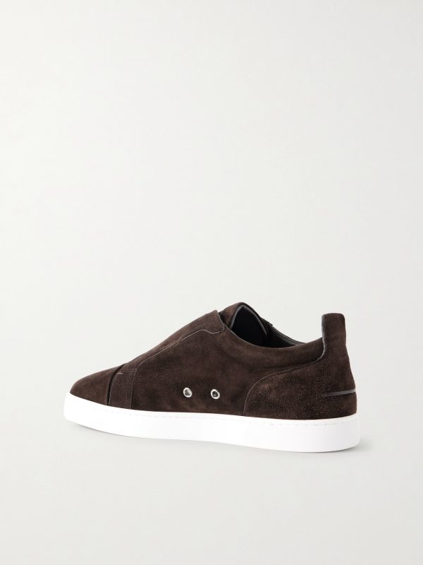St Louis Suede Slip-On Sneakers - BK St Louis Suede Slip-On Sneakers - BK