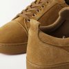 Louis Junior Grosgrain-Trimmed Suede Sneakers - CU