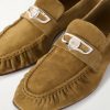Mocallista Embellished Suede Penny Loafers - CU Mocallista Embellished Suede Penny Loafers - CU