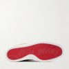 Rantulow Orlato Grosgrain-Trimmed Suede Sneakers - E1 Rantulow Orlato Grosgrain-Trimmed Suede Sneakers - E1