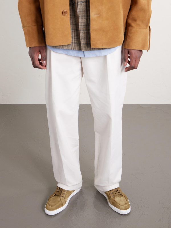 Rantulow Orlato Grosgrain-Trimmed Suede Sneakers - OU Rantulow Orlato Grosgrain-Trimmed Suede Sneakers - OU