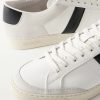 Blake Suede-Trimmed Leather Sneakers - CU