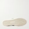 Blake Suede-Trimmed Leather Sneakers - E1