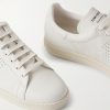 Warwick Perforated Full-Grain Leather Sneakers - CU Warwick Perforated Full-Grain Leather Sneakers - CU