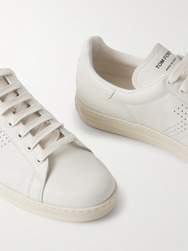 Warwick Perforated Full-Grain Leather Sneakers - CU Warwick Perforated Full-Grain Leather Sneakers - CU