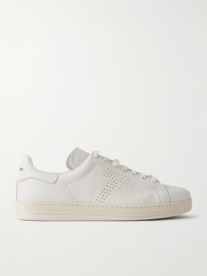 Warwick Perforated Full-Grain Leather Sneakers Warwick Perforated Full-Grain Leather Sneakers