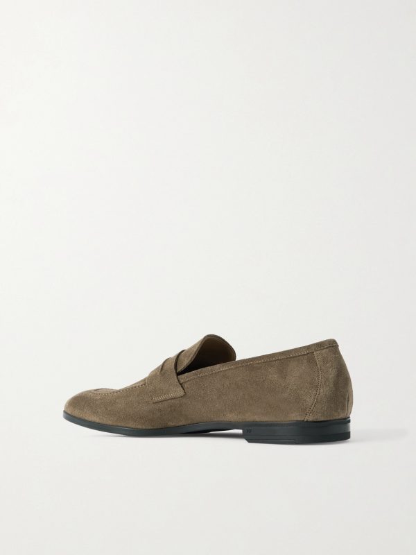 Sean Suede Penny Loafers - BK