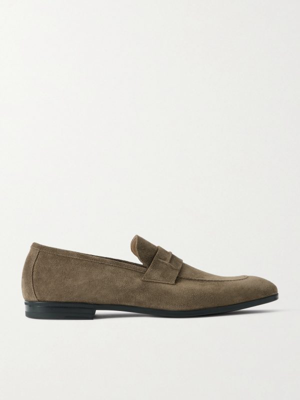Sean Suede Penny Loafers