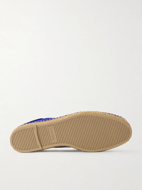 Finn Collapsible-Heel Suede Espadrilles - E1 Finn Collapsible-Heel Suede Espadrilles - E1