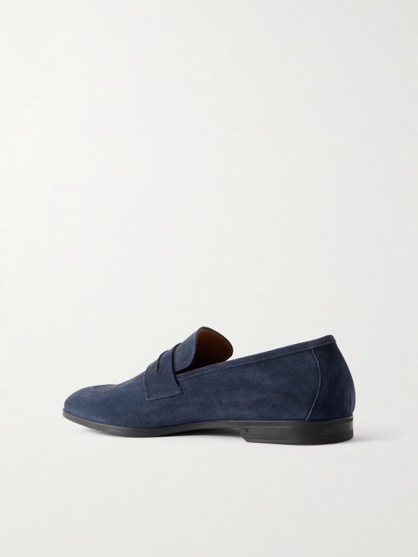 Sean Suede Penny Loafers - BK