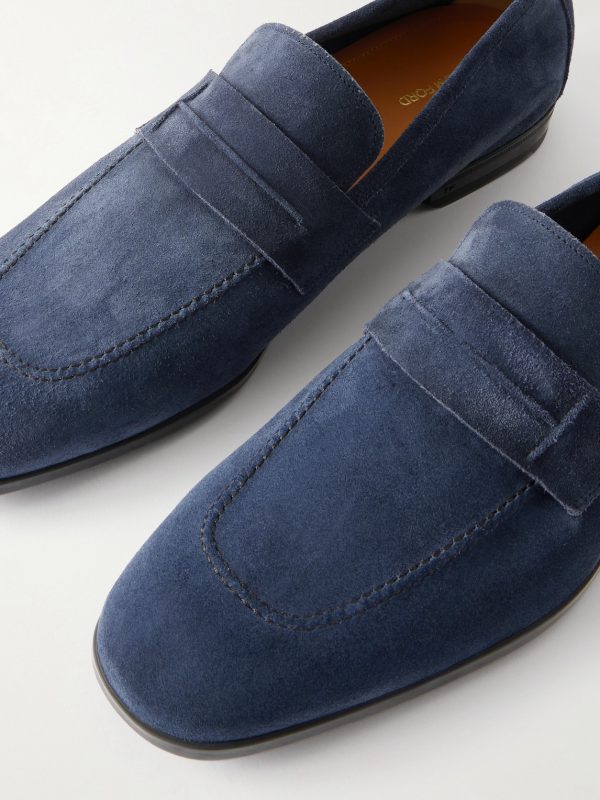 Sean Suede Penny Loafers - CU