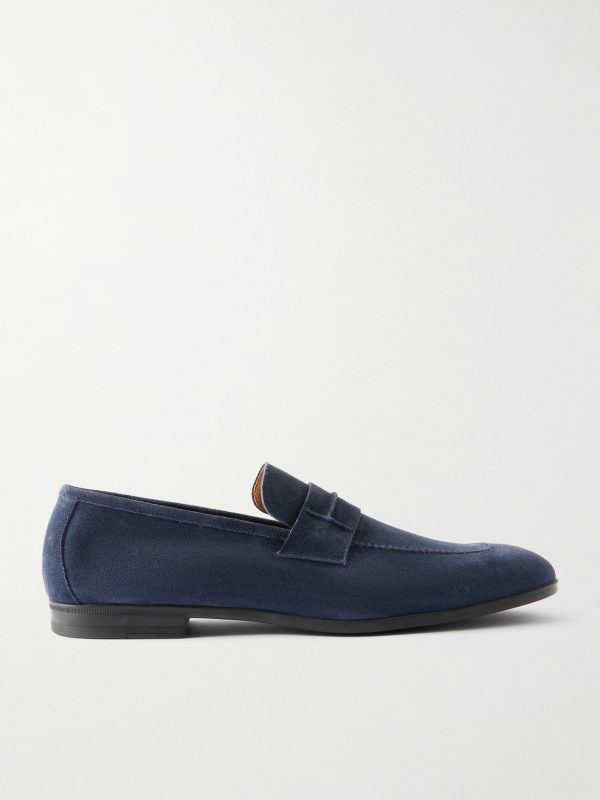 Sean Suede Penny Loafers