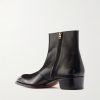 Vincent Leather Boots - BK Vincent Leather Boots - BK