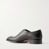 Elkan Croc-Effect Leather Oxford Shoes - BK Elkan Croc-Effect Leather Oxford Shoes - BK
