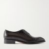 Elkan Croc-Effect Leather Oxford Shoes Elkan Croc-Effect Leather Oxford Shoes