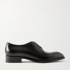 Whole-Cut Leather Oxford Shoes