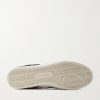 Blake Leather-Trimmed Suede Sneakers - E1