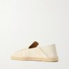 Finn Collapsible-Heel Suede Espadrilles - BK