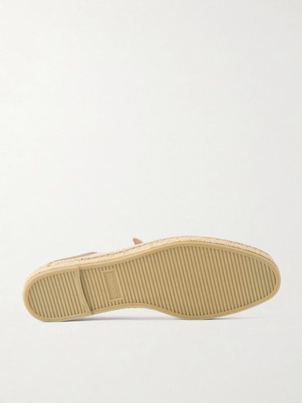 Finn Collapsible-Heel Suede Espadrilles - E1